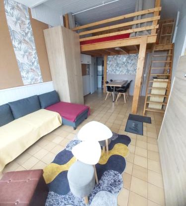 Studio 2 à 4 personnes avec garage privé