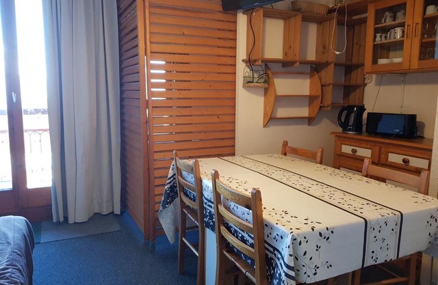 Studio 4 pers. aux Arcs 2000 proche patinoire, animaux admis - FR-1-411-621