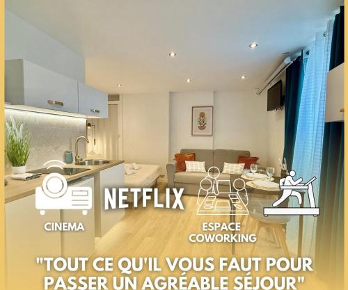 Studio 5 - Cinéma Sport Parking - DABNB