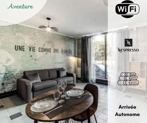 Studio AVENTURE - Le Méridien #Lave-vaisselle #Wifi #Ventilateur