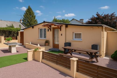 Studio cosy Flers avec parking et vélo