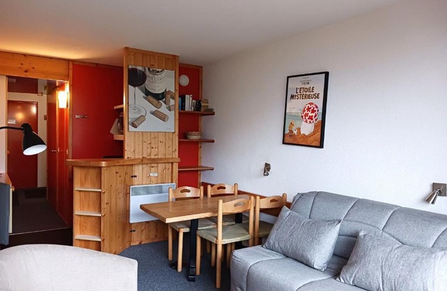 Studio cosy pour 4 pers. proche des pistes à Arc 2000 - FR-1-411-332