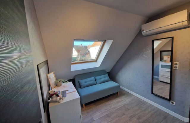 Studio de la demi lune, near europapark, kempferhof golf course, strasbourg