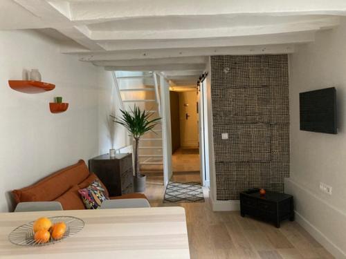 Studio du Onze Charmant studio avec chambre en mezzanine centre Montfort L'Amaury