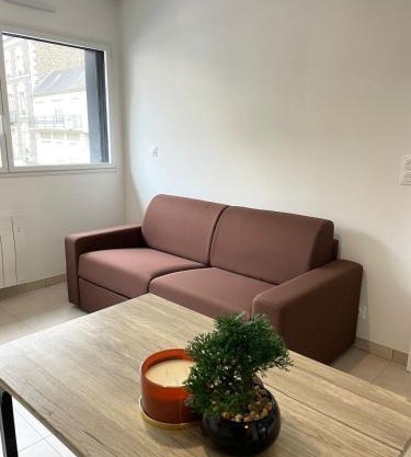 Studio en plein cœur de Fougères avec parking privée