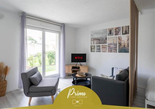 Studio JadOr gare RER B Le Bourget - Paris aeroport Charles de Gaulle