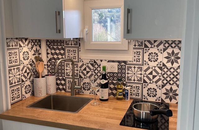 Studio La Bourboule with balcony