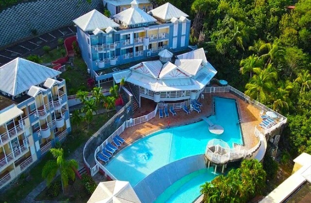 Studio "le pipiri" swimming pool sea view secure residence