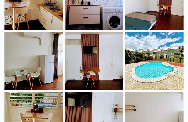 Studio Oncle Sam: pool and beach access. Ideal for vacations or weekends for two