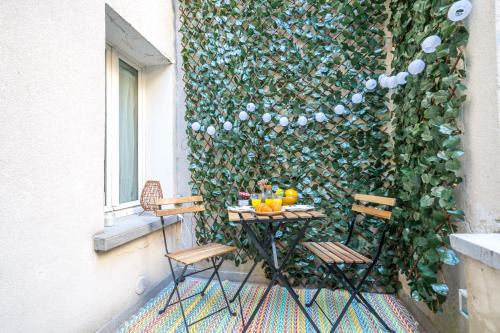 Studio Terrasse Privée 5 min to Eiffel Tower