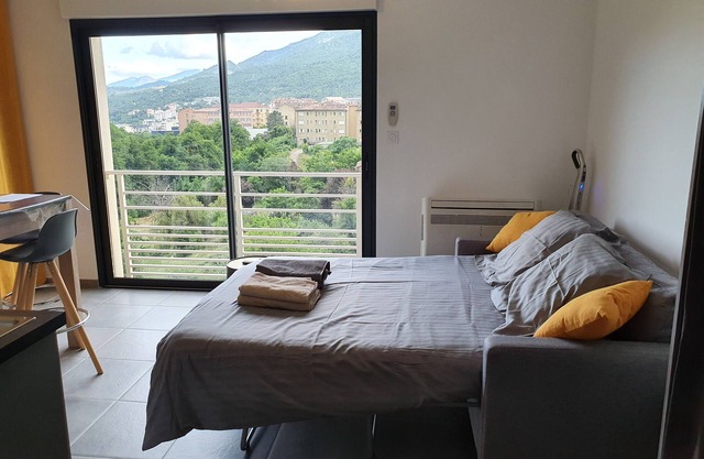 Studio view Corte center