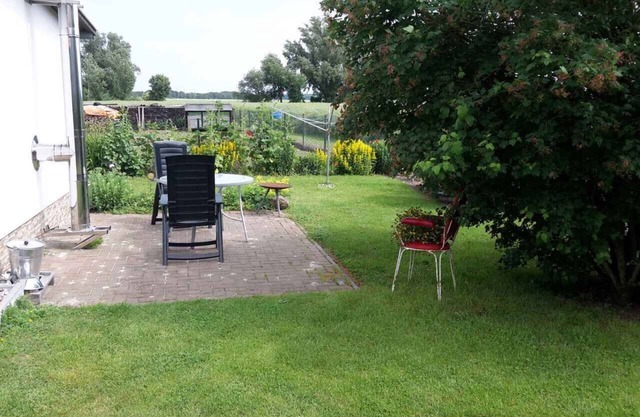 Studio with barbecue terrace