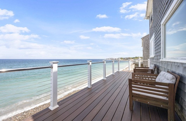 Stunning and Stilted - Luxury Oceanfront Escape with Deck, Direct Beach Access, Minutes to Downtown!