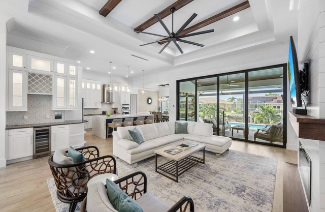 Stunning home w/pool, spa, outdoor kitchen & dock