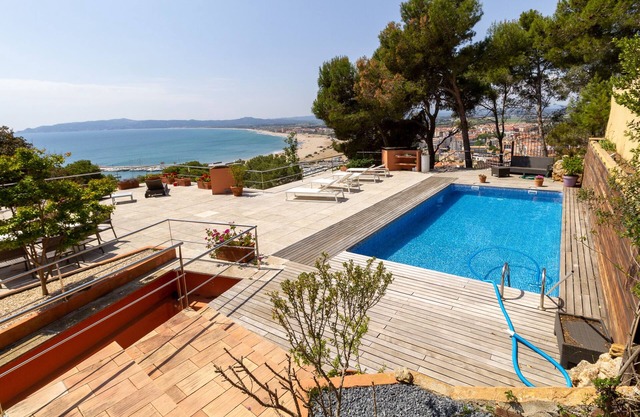 Stunning sea views with private pool
