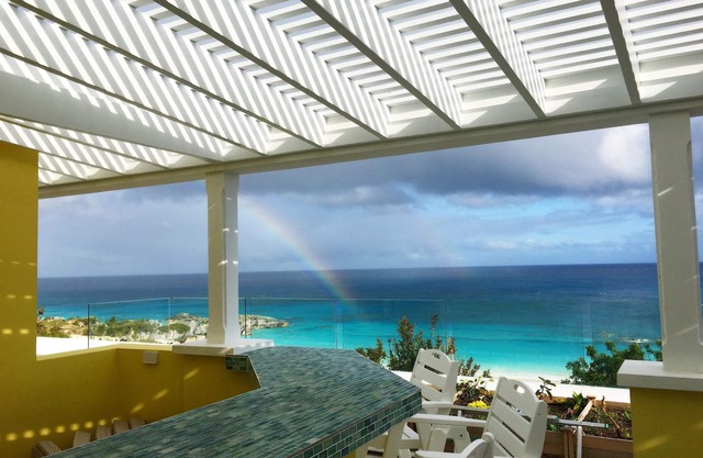 Stunning Views of Horseshoe Bay Beach. Enjoy the sounds of the lapping waves!