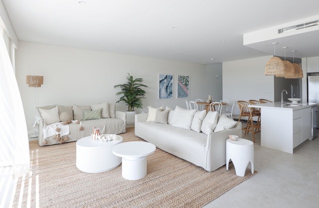 Styled by Oak & Orange Int Designers located at Magenta Shores beachside estate