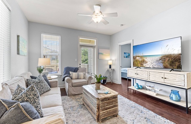 Stylish 2BR/2BA Condo on 30A by Topsail State Park!