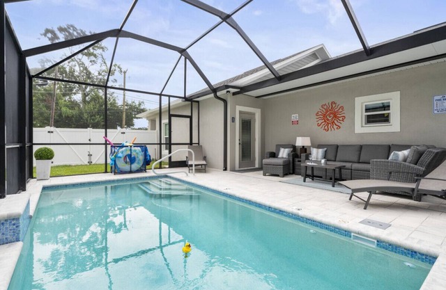 Stylish 3BR Ybor Oasis w/Pvt. Pool and workspace