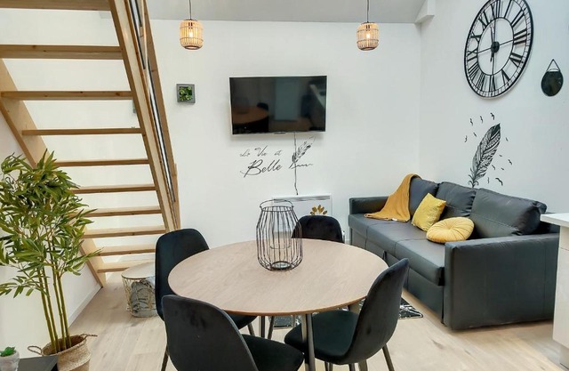 Sublime appart rénové duplex centre ville 4pers wifi