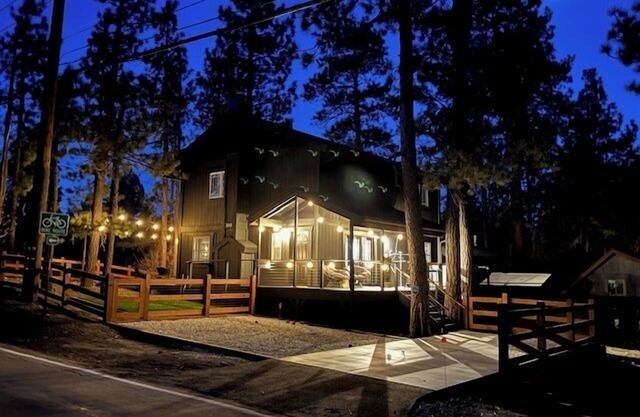 Sugarpine Retreat - Spacious modern cabin with a hot tub, game room, fire pit, and fenced yard