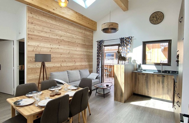Superb 3-room apt with parking, near slopes and lake - Praz sur Arly