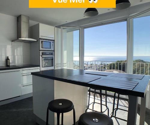 Superbe appartement avec une vue mer panoramique