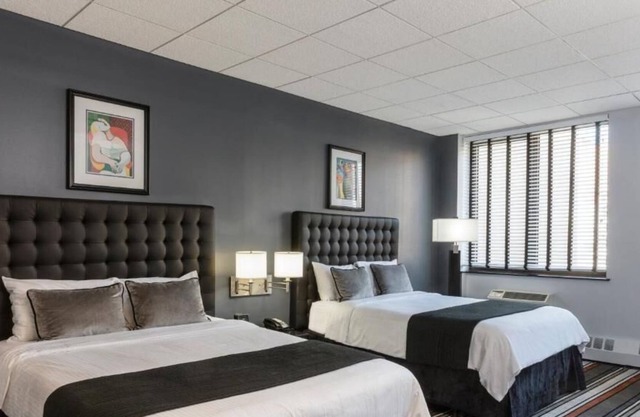 Superior Two Full Bedded Room at Broadway Plaza Hotel