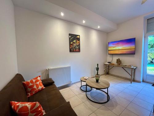 T2 moderne avec jardin à 15 min de Lyon