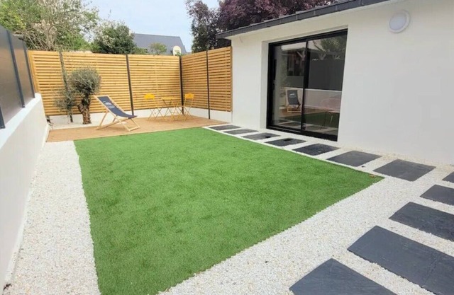 T2 neuf plein pied avec jardin clos et terrasse