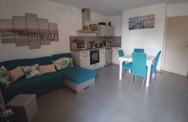 T3 - 4 people - 250m from Agosta beach - Quiet private residence