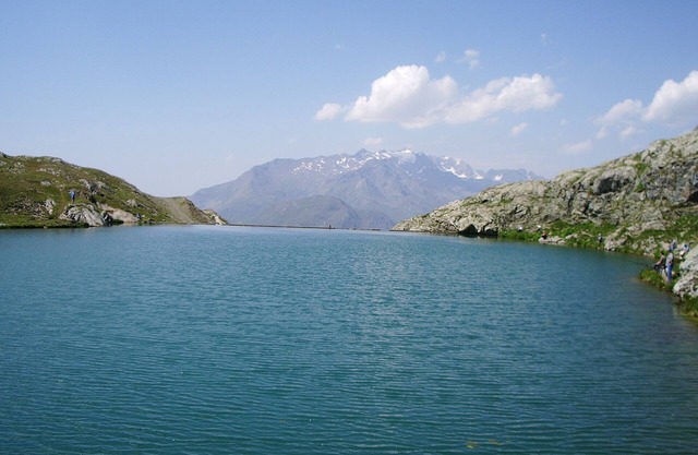 T3 of 60m ² in ground of house (4/6 pers.) In mountain village classified (1550m)