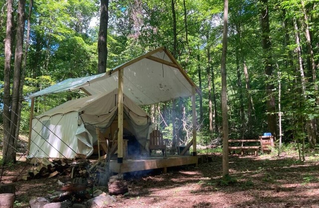 Tentrr Signature Site - The Lodge's Campsite
