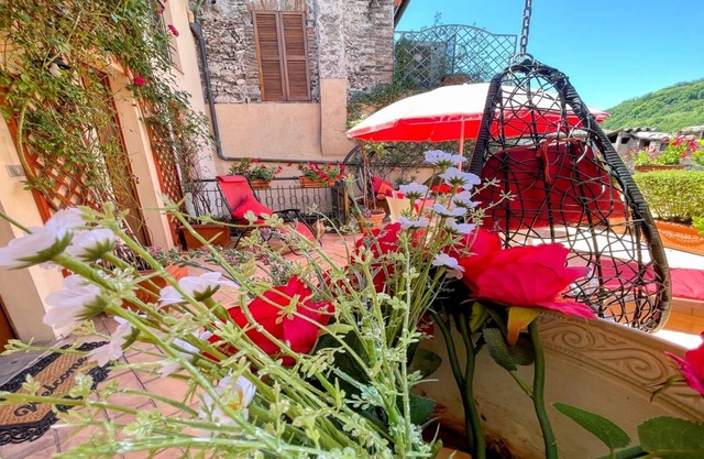 Terrazza Bella/air-con, Spoleto central, 10 mins walk/train station, Rome 1 hr