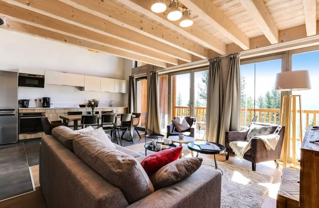 Terresens Residence Le Hameau de Barthélémy - 3 room apartment Cabin Duplex 8 people Premium Mountain View