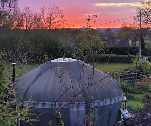The Big Yurt - family glamping in the Cotswolds