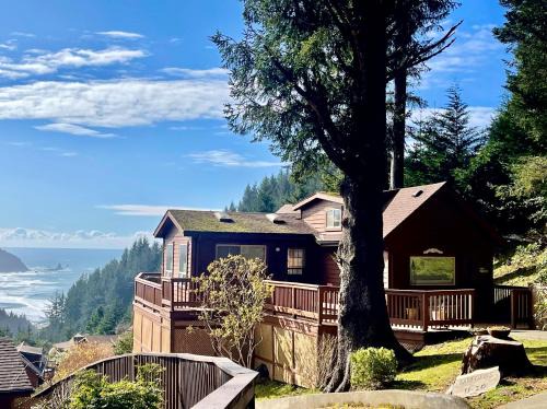 The Magical Forested Sea Cove
