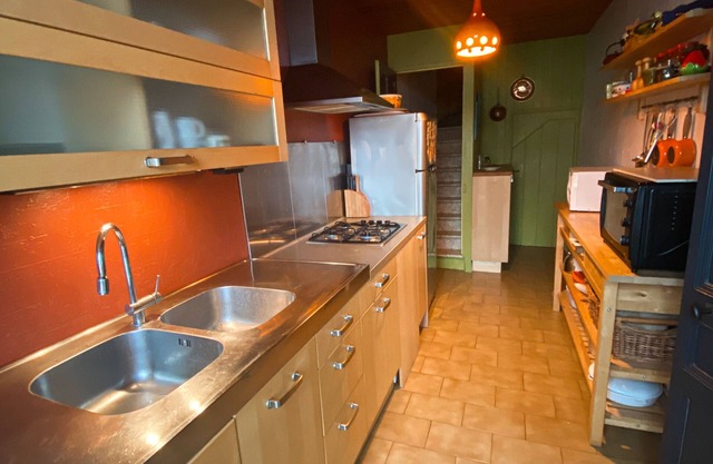 The Marlotte. Fisherman's house in the village center.