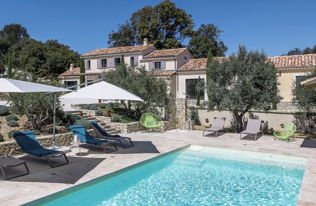 The panorama, Roussas near Grignan, Drôme Provençale