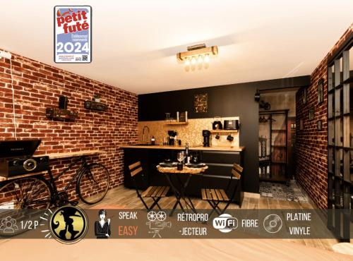 "The speakeasy" Pub new yorkais Centre ville - Idéal PRO - Wifi Fibre - Rétroprojecteur cinéma