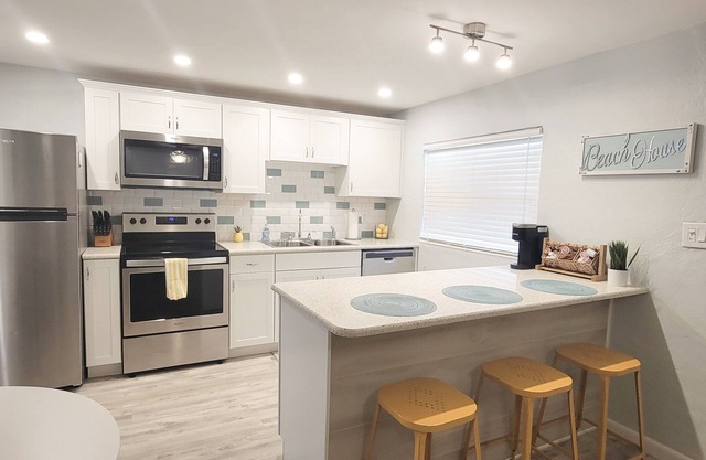 The Stella Marina Condo steps from the ocean!