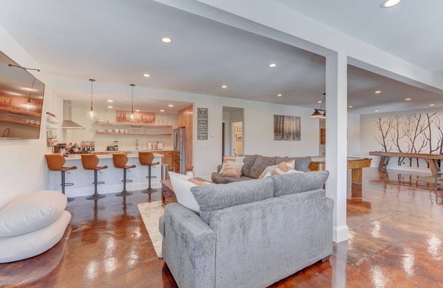 The Valley View Retreat! A Newly Renovated Private Walkout Basement