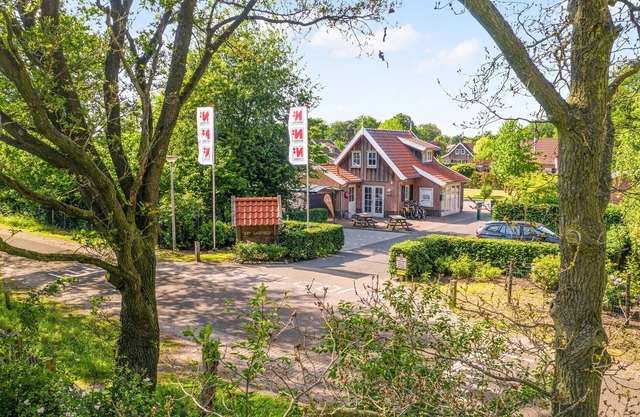 This comfortable luxury villa is located in the Buitengoed Het Lageveld vacation park.