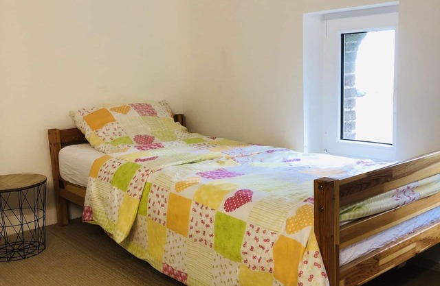 Tiny vacation rooms at the Marschenhof riding stables