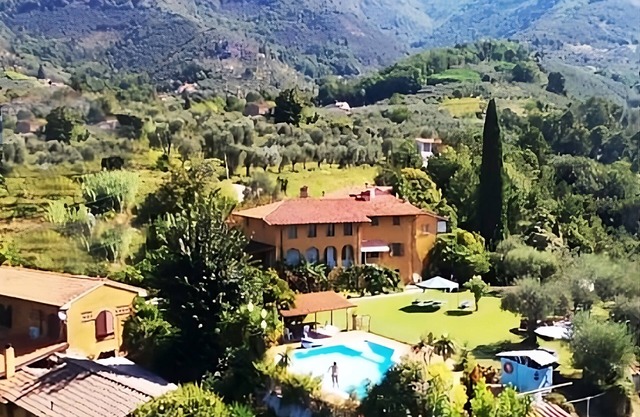 TINY VILLAGE ON THE GREEN HILLS WITH POOL IN A BIG GARDEN-4 DIFFERENT SIZES HOUS