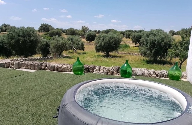 Tipica Masseria immersa nel verde e tra ulivi secolari.animali domestici ammess