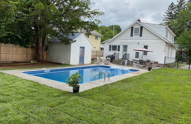 Trackside Living In Saratoga! Pool, Patio & Finished Basement!