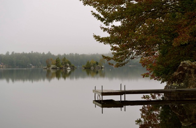 Traditional Lakefront Cabin Located On Beautiful George's Pond