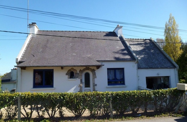 Traditional waterfront house