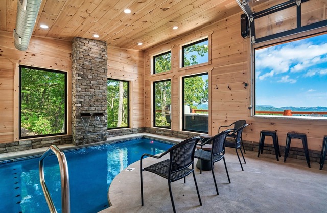 Trailside | 3BR Cabin w/Indoor Pool & Trail Access